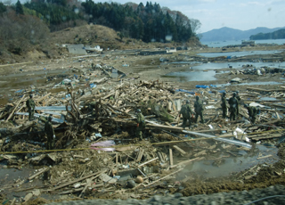 東日本大震災救援の様子（その2）
